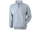 JN Mens  Jacket JN046 80%BW/20%PES, grey-heather, Größe XL