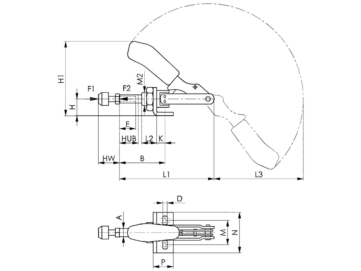 SCHUBSTANGENSP. 6841