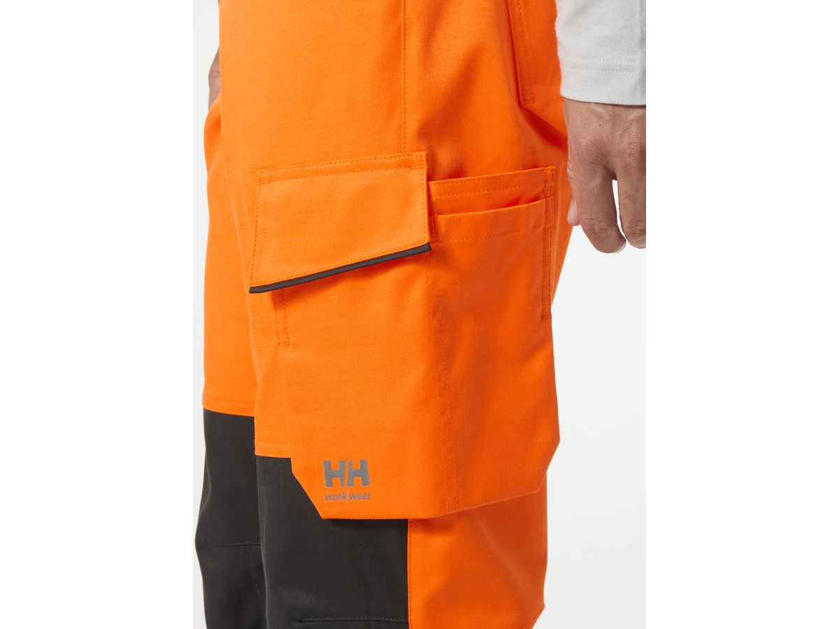 HELLY HANSEN UCME Bundhose 77514 Gr. C74 HI VIS ORANGE/EBONY