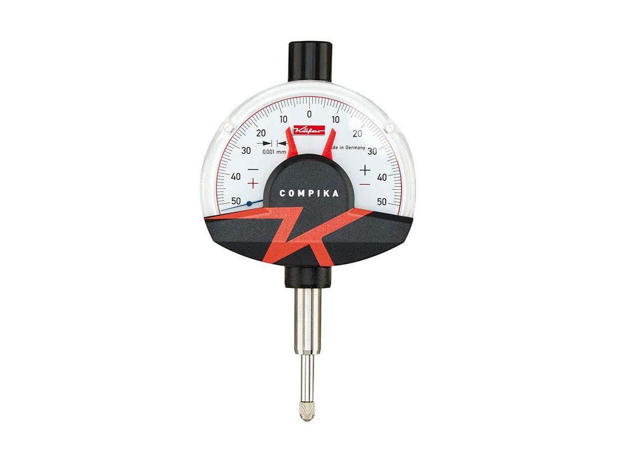 Dial gauge COMPIKA1001 0.001mm Käfer
