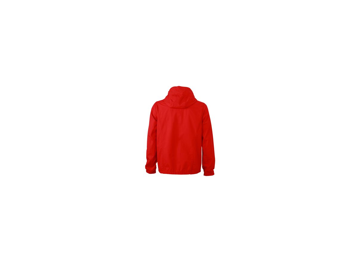 JN Mens Sailing Jacket JN1074 100%PA, red/white, Größe 3XL