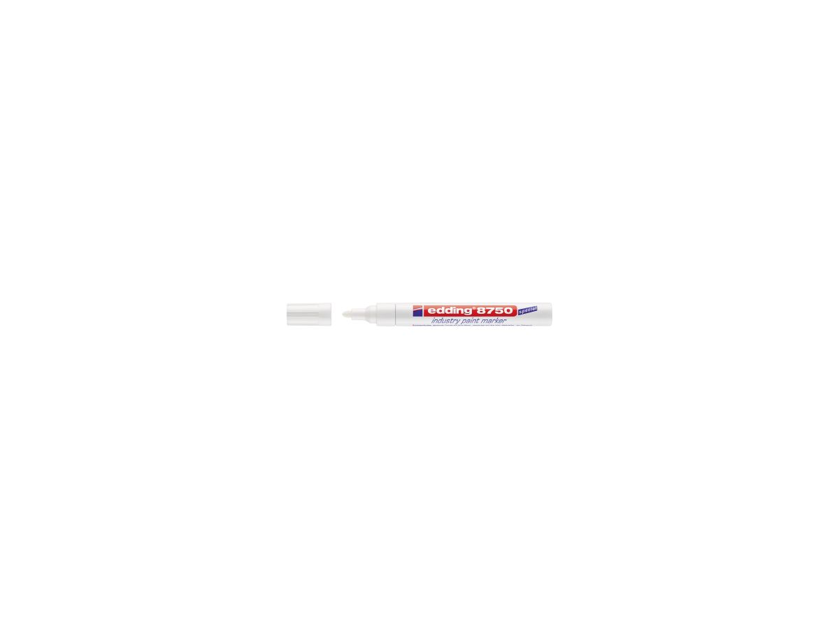 Paint marker no.8750 white Edding