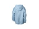 JN Hooded Sweat Junior JN047K 80%BW/20%PES, light-blue, Größe S