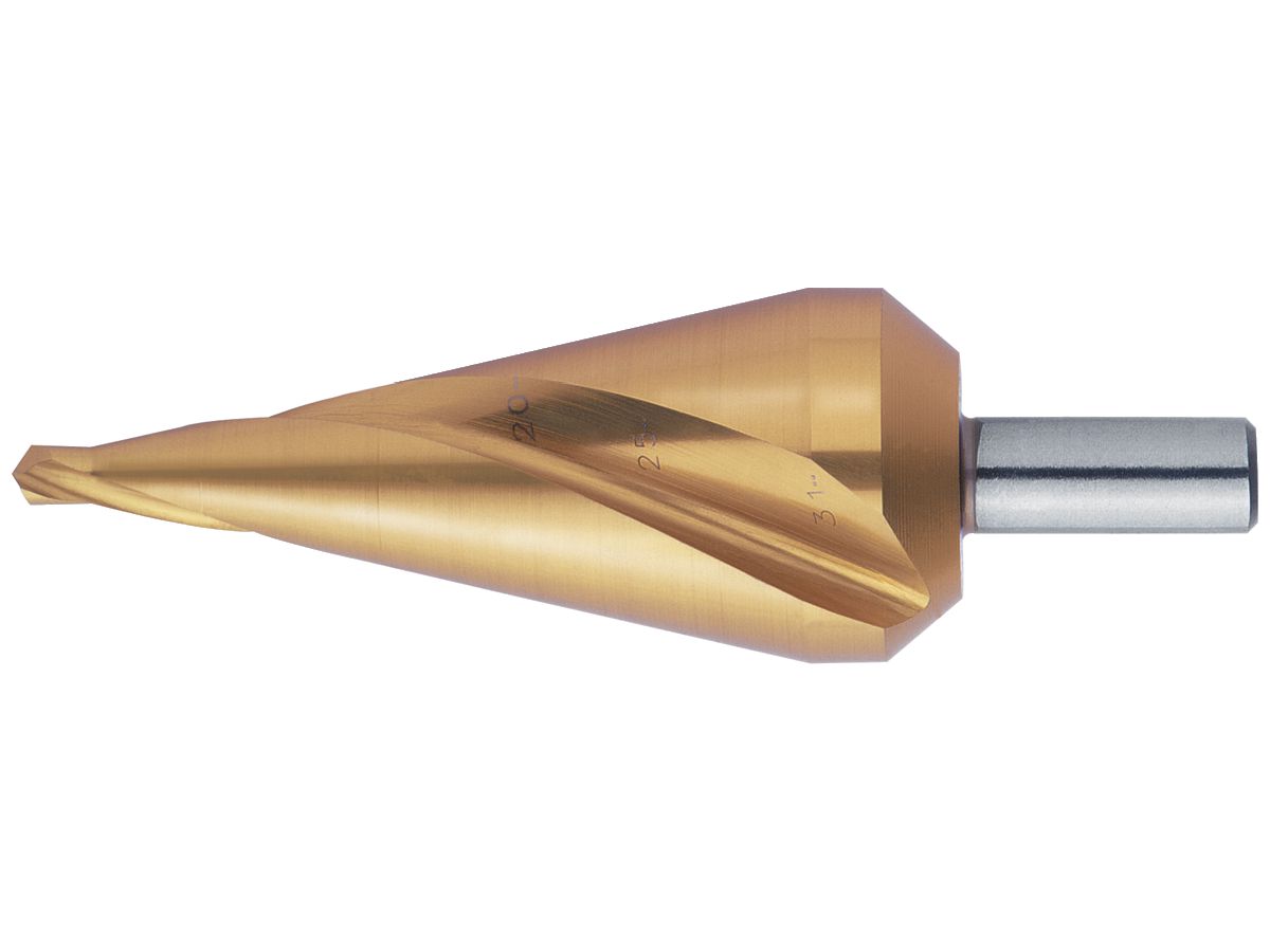 Sh.metal drill spiral TiN 5-31.0mm FORMAT