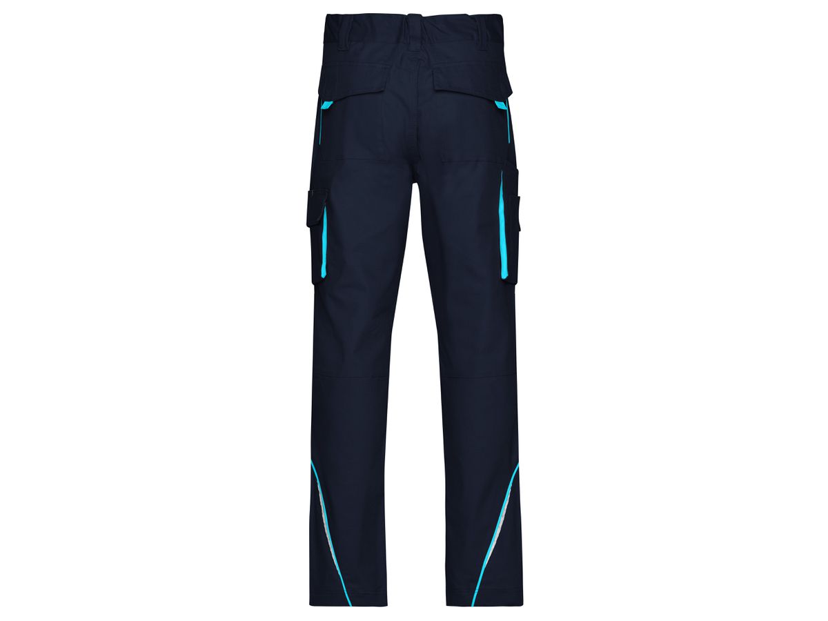 JN Workwear Pants-Level 2 JN847 navy/turquoise Gr. 52