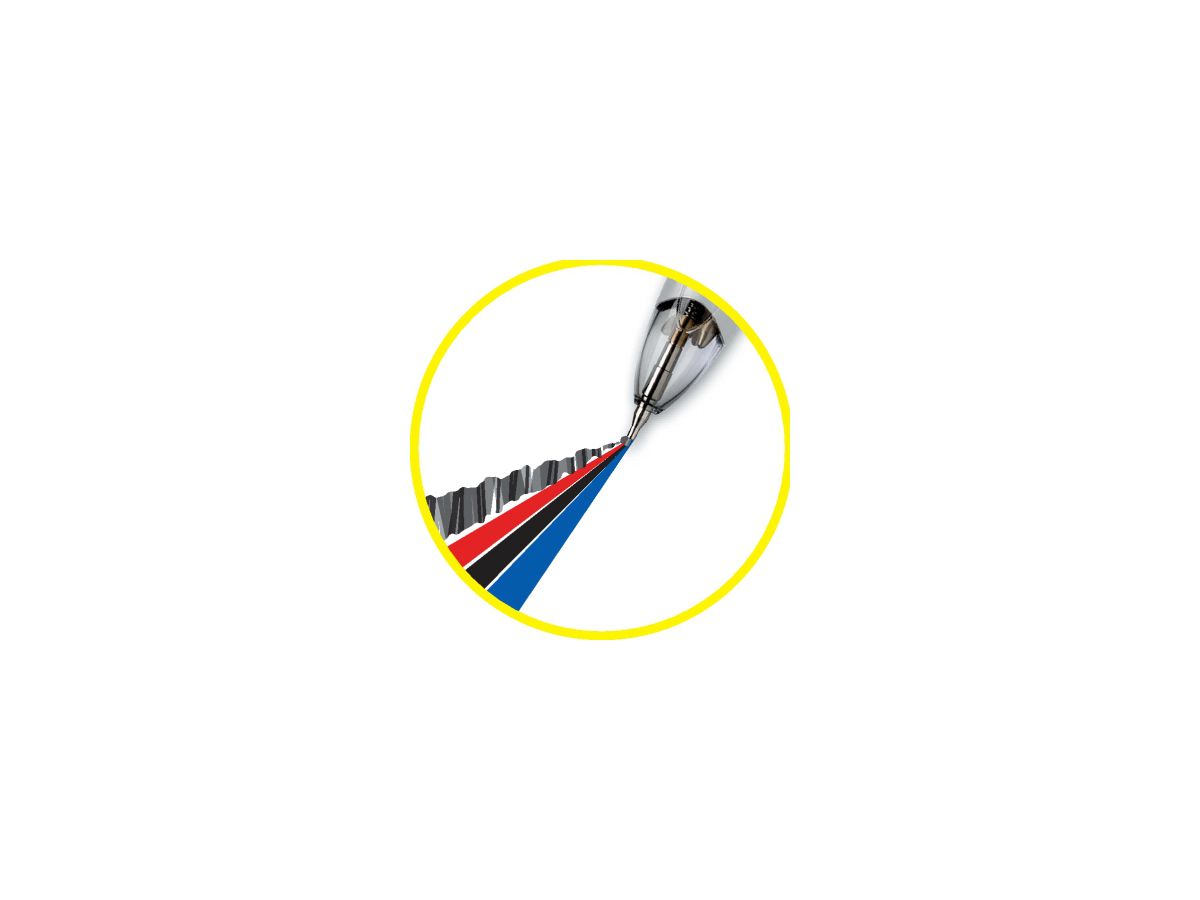 BIC Vierfarbkugelschreiber 3+1 942104