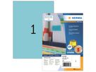 HERMA Etikett SPECIAL 4403 210x297mm blau 100 St./Pack.