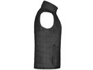 JN Ladies' Padded Vest JN1135 black, Größe XXL