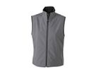 JN Ladies Softshell Vest JN138 95%PES/5%EL, carbon, Größe XL