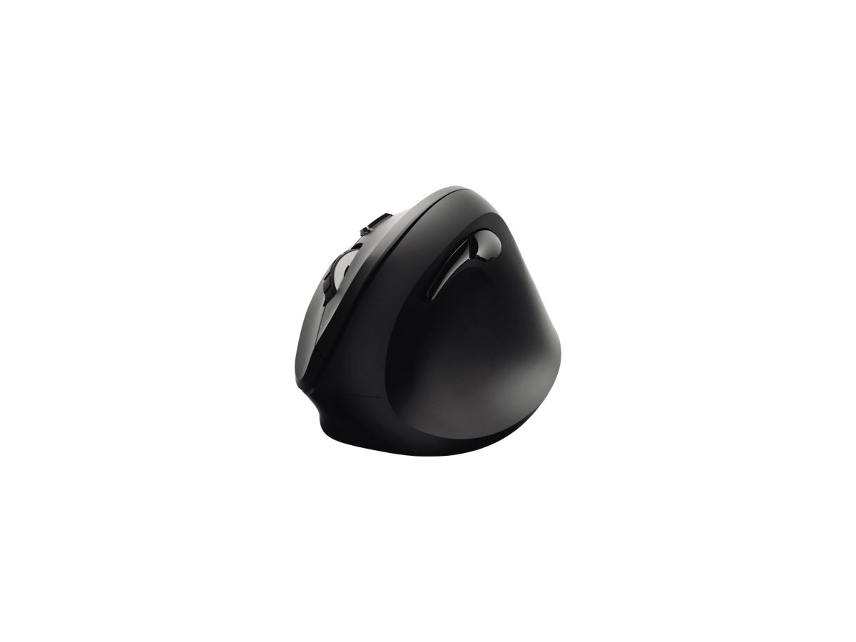Hama Funkmaus EMW-500, ergonomisch, 6 Tasten schwarz