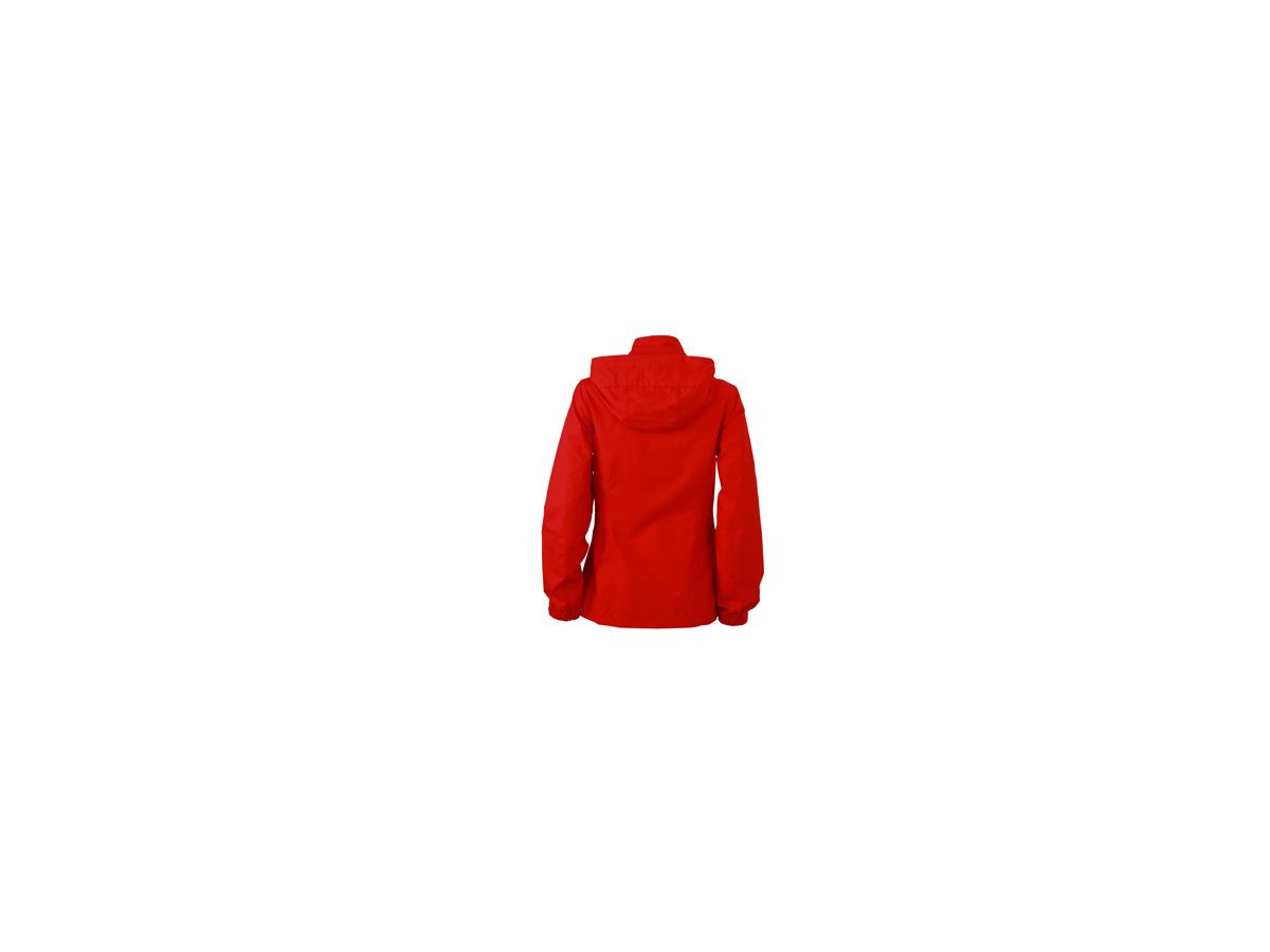 JN Ladies Sailing Jacket JN1073 100%PA, red/white, Größe S