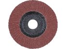 PFERD Fächerschleifscheibe Korund 115x22mm gerade K120