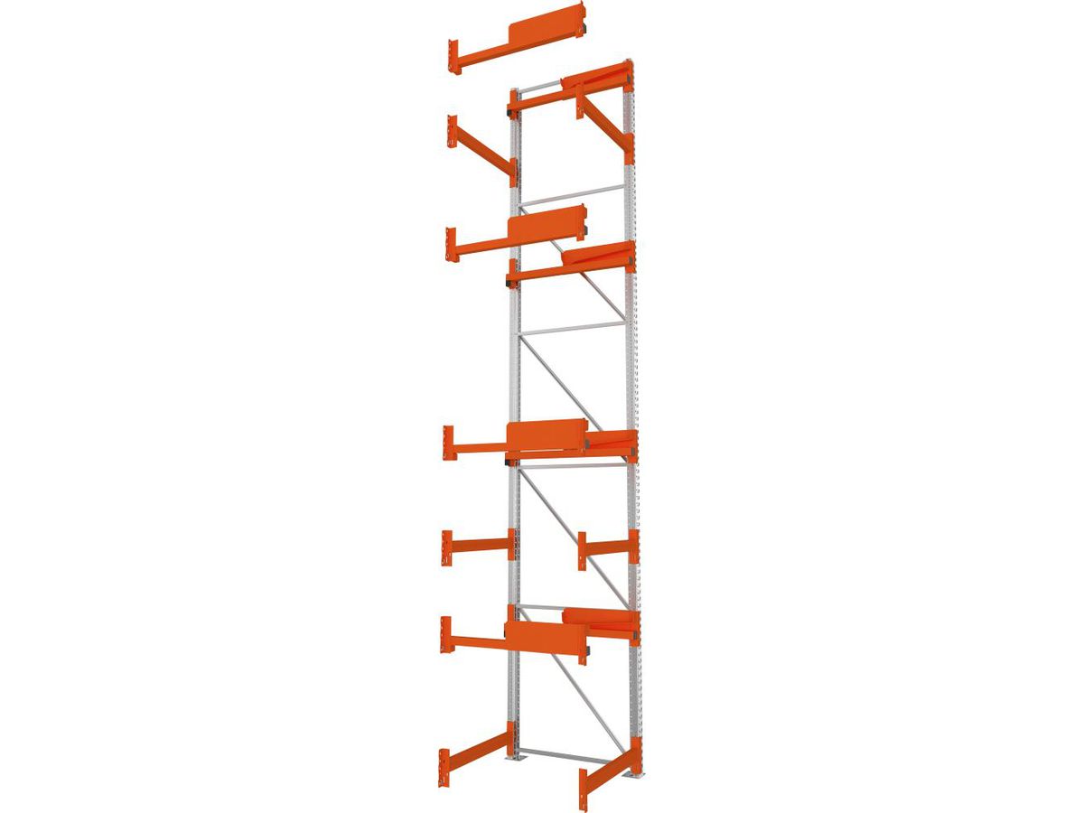 META Kabeltrommelregal Feldlast 5500kg Anbaufeld Verzinkt B900Xt1100Xh5500 mm