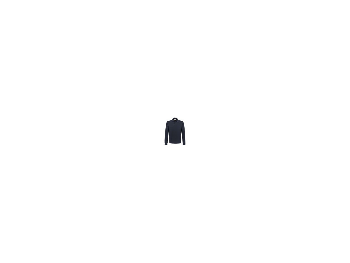 HAKRO Longsleeve-Poloshirt Mikralinar 815 Fb. 034 tinte Gr. L
