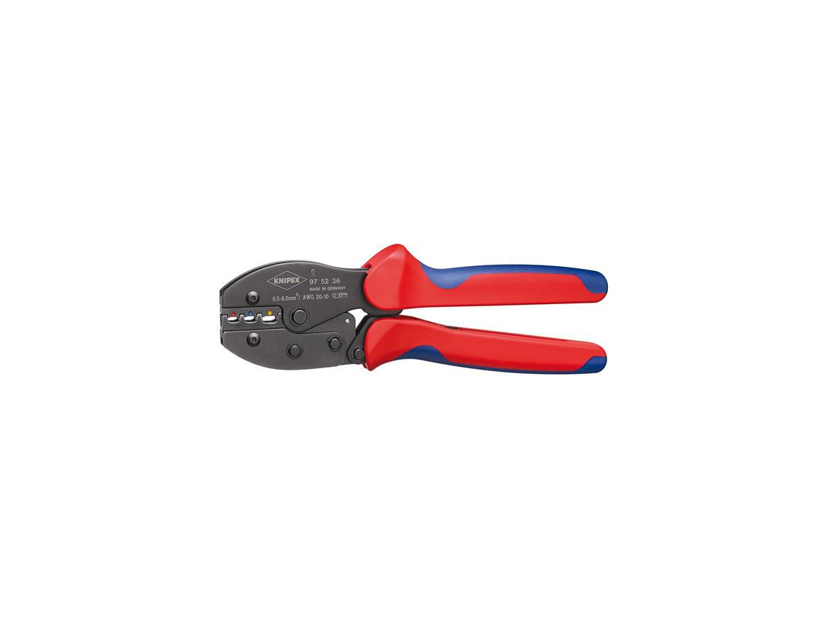 Crimping lever plier 0.55-6 sqm Knipex
