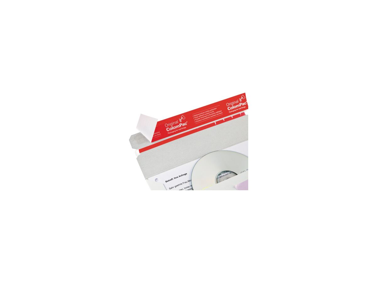 ColomPac Versandtasche Rigid CP01207 DIN A3 hk Vollpappe weiß