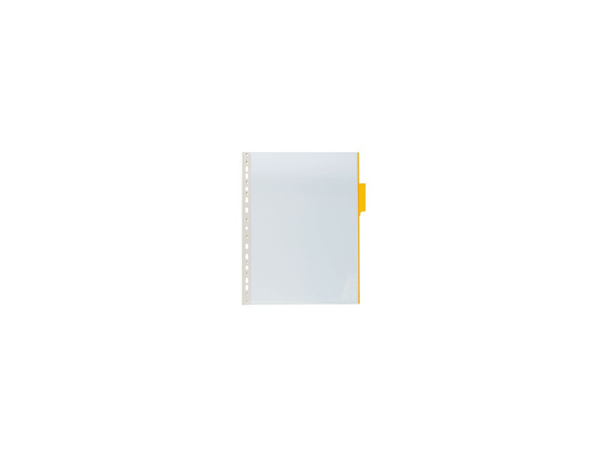 DURABLE Sichttafel FUNKTION panel 560704 DIN A4 Hartfolie gelb