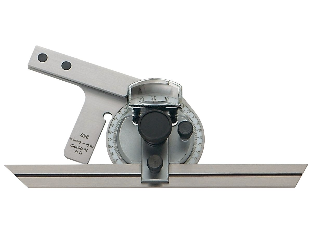 FORMAT Universal-Winkelmesser mit Lupe 300mm