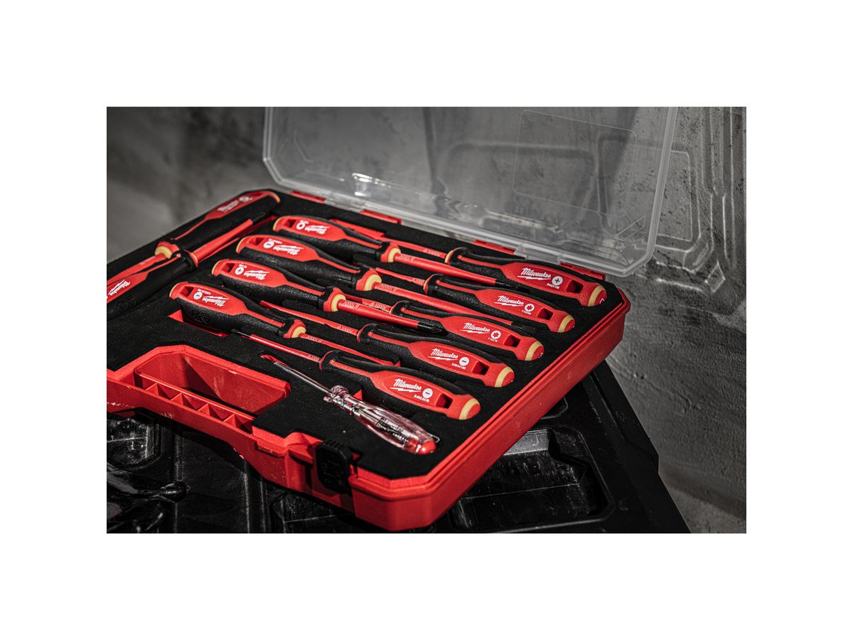 MILWAUKEE Schraubendreher Tri-Lobe PZ/ SL2 x 100 mm VDE geprüft