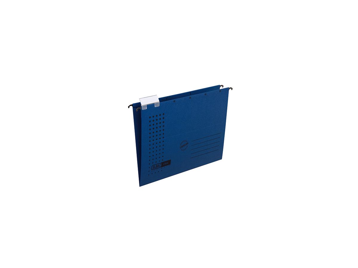 ELBA Hängemappe chic ULTIMATE 100560169 DIN A4 d.bl 5 St./Pack.