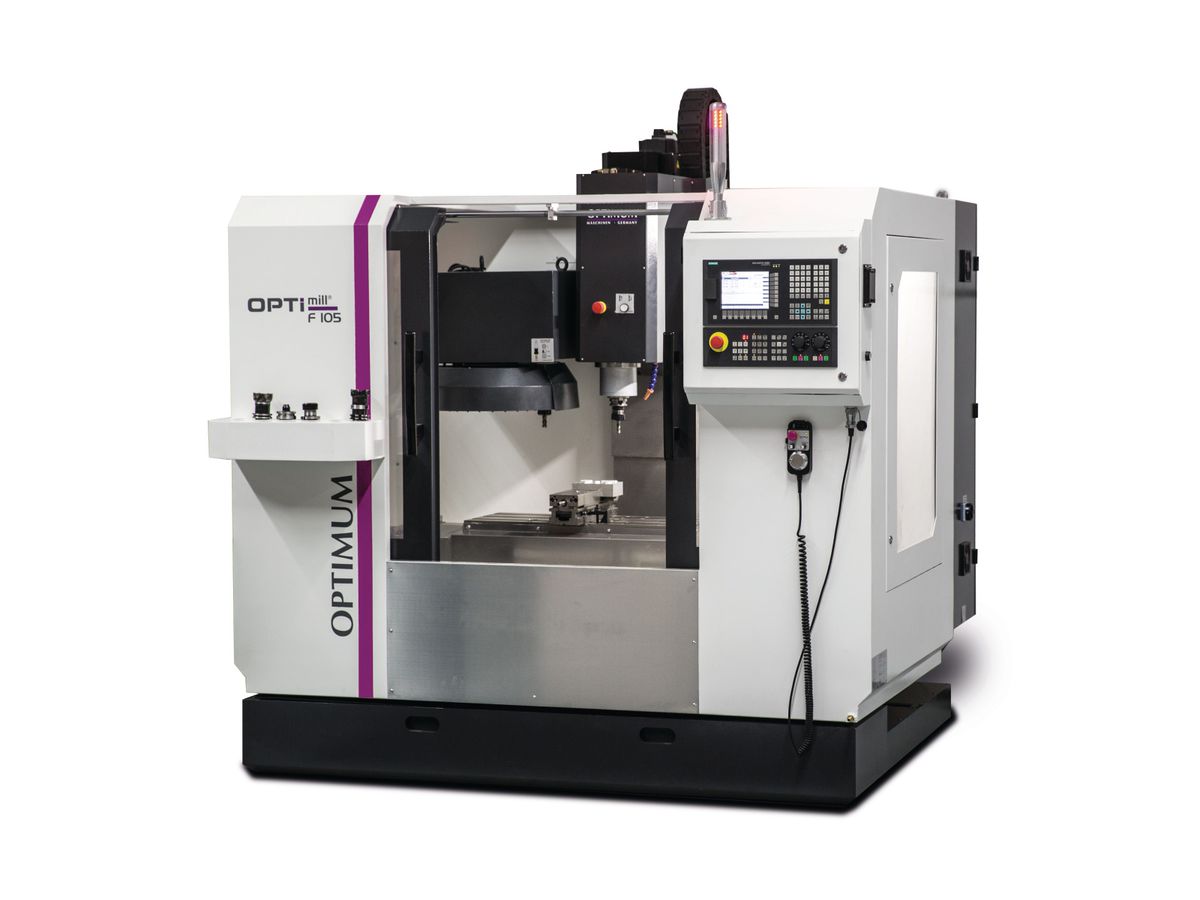 OPTImill F105CNC (808D advance) 400V/3Ph/50Hz CNC Fräsmaschine