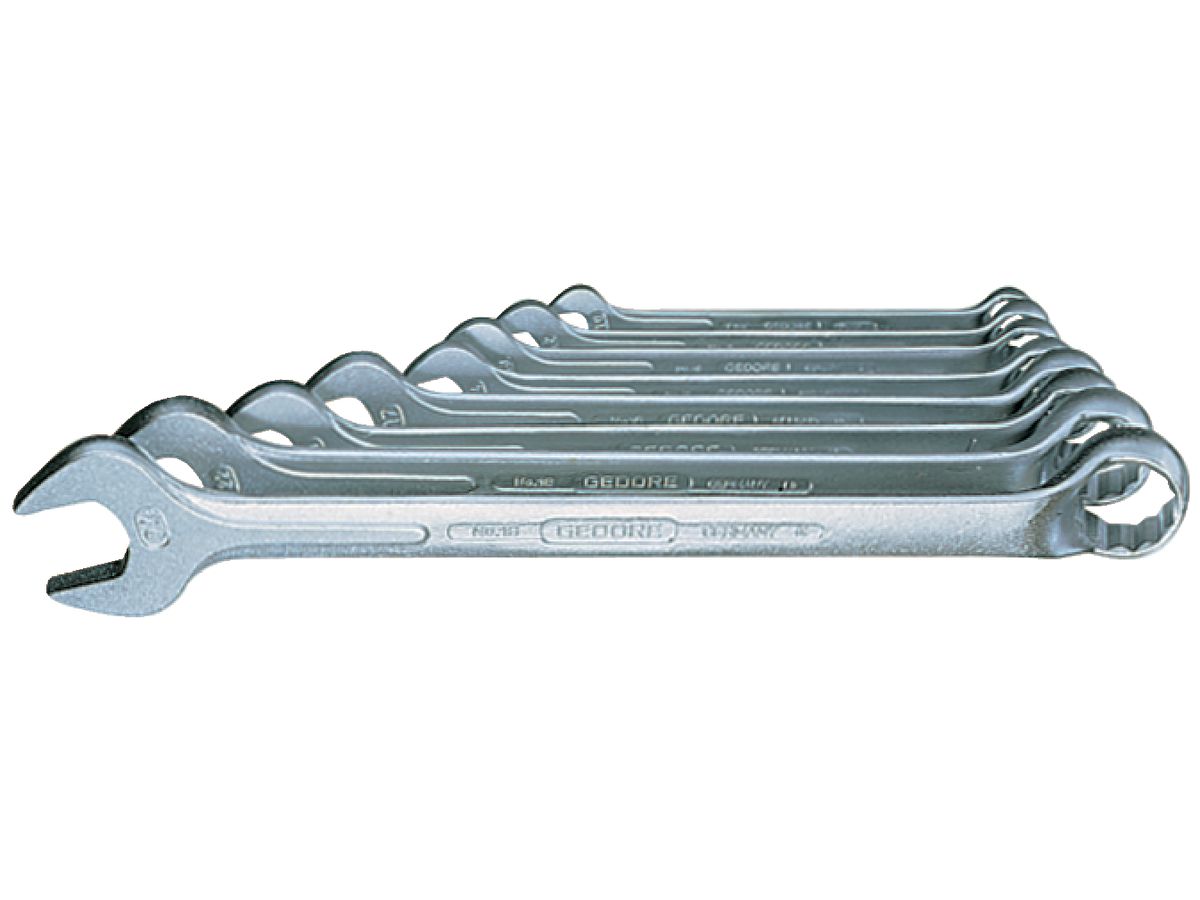 Comb. wrench setDIN3113B 8pc 10-24mm Gedore