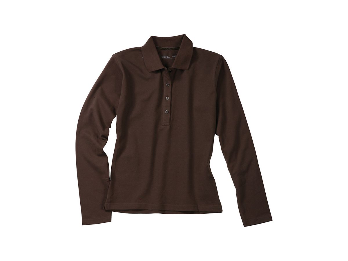 JN Ladies Elastic Polo lang JN180