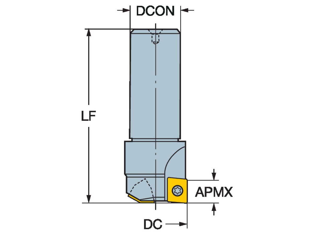 COROMANT CoroMill 216 Kugelschaftfräser
