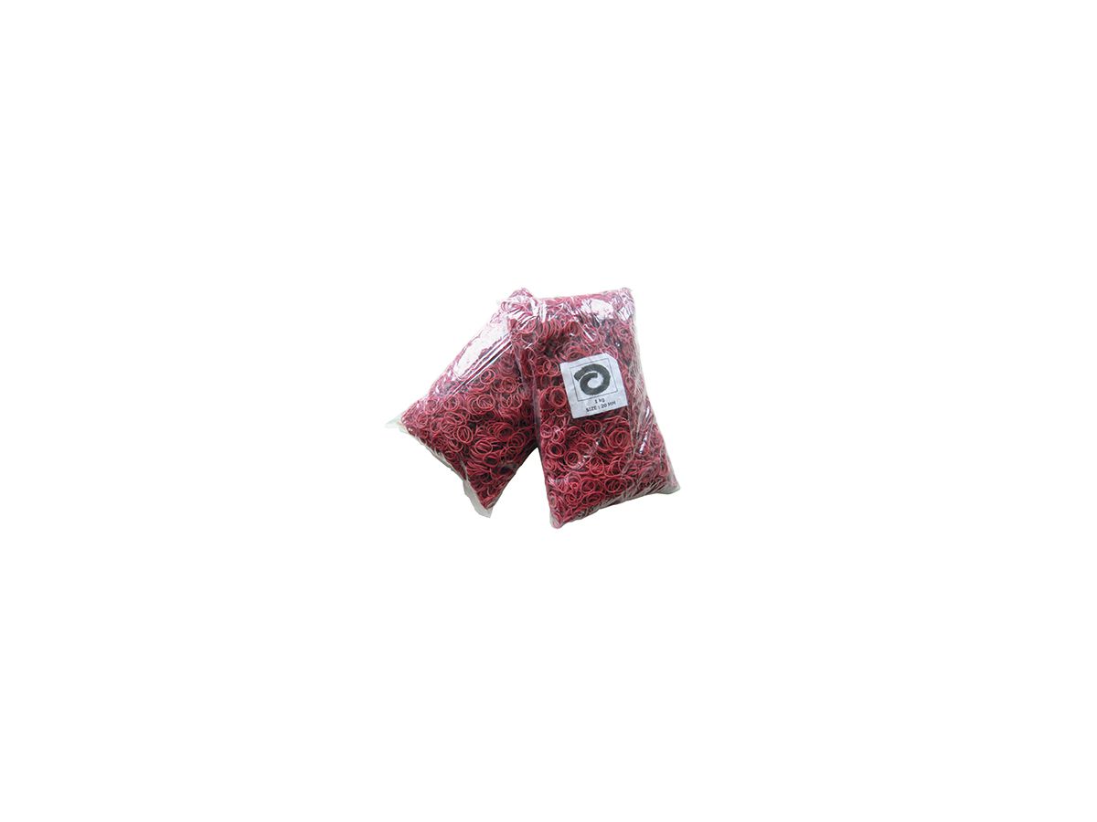 WIHEDÜ Gummiring 500.016 20mm rot 1.000g