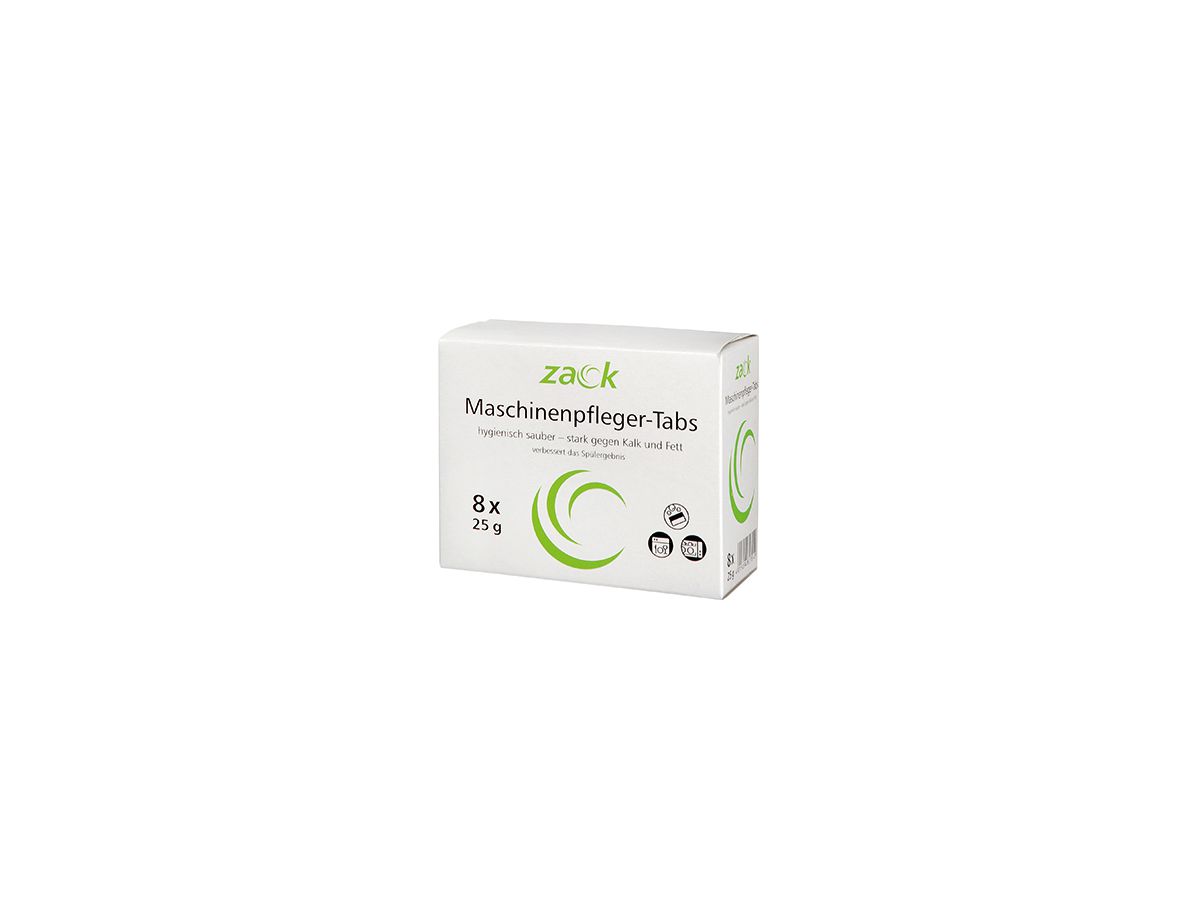 zack Maschinenreiniger Tabs 96692 25g 8 St./Pack