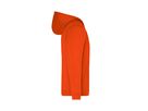 JN Promo Zip Hoody Men JN756 80%BW/20%PES orange Gr. M