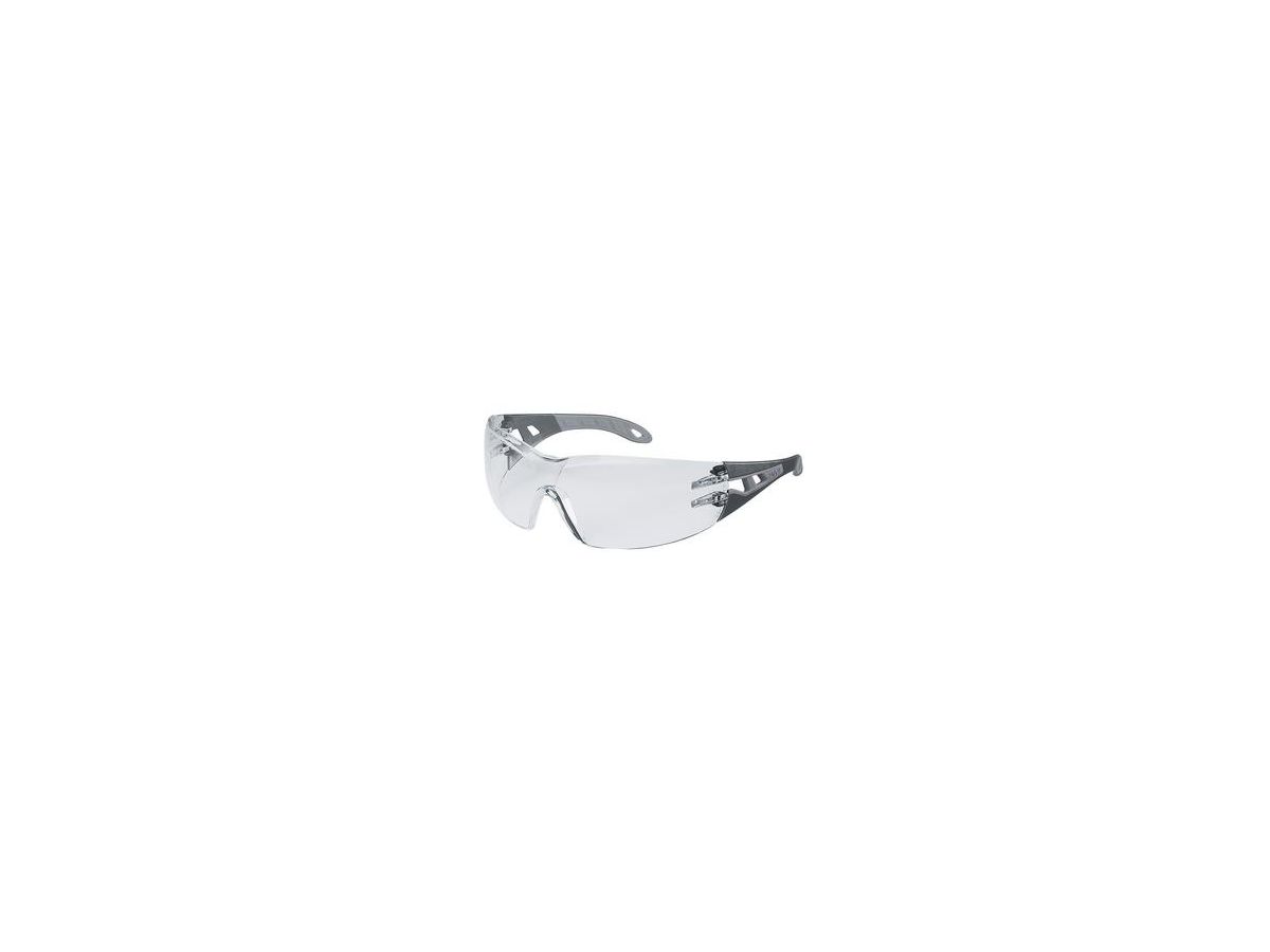UVEX Schutzbrille pheos S schwarz/grau Scheibe: PC klar, Nr. 9192.785
