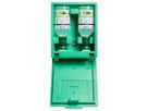 Eye wash station incl. 2 btl. 500ml wall box mirr.