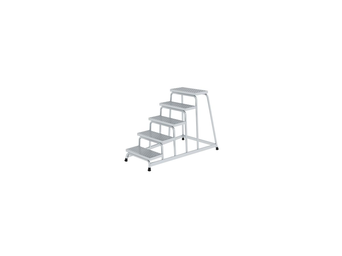 Aluminium Arbeitspodest R 13 starr 5 Stufe
