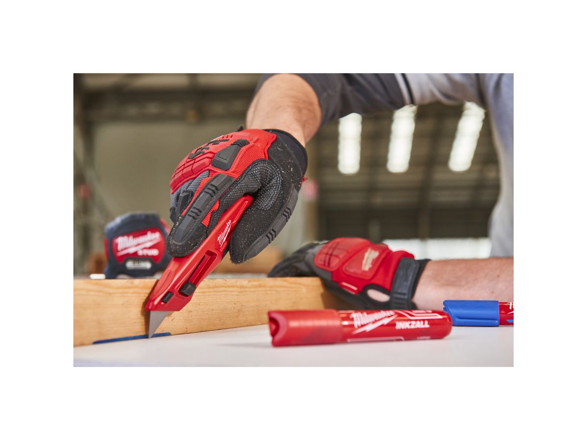 MILWAUKEE Arbeitshandschuhe schlagfest Größe 8 (M)