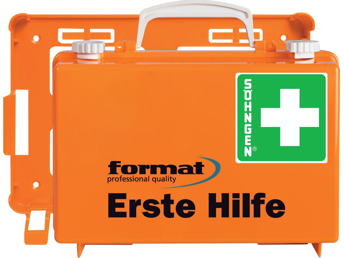 First aid box DIN 13157, small, FORMAT
