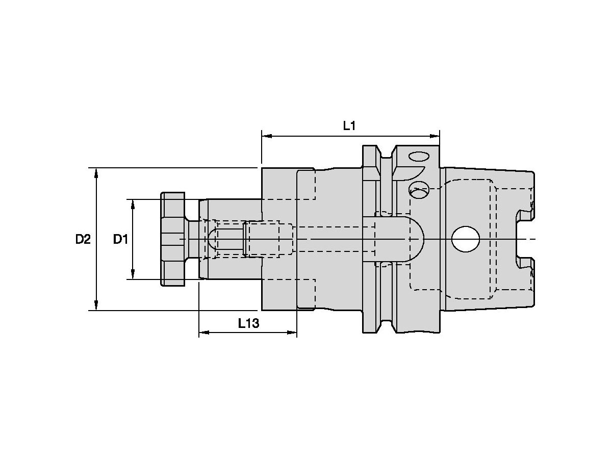 ERICKSON HSK80ACS40070M HSK80A AUFSTECK FRAESERDORN