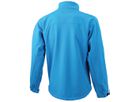 JN Mens Softshell Jacket JN135 95%PES/5%EL, aqua, Größe 3XL