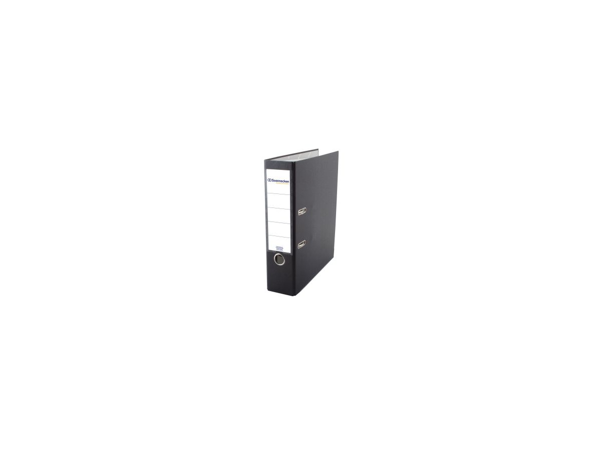 Soennecken Ordner 3339 DIN A4 80mm PP schwarz