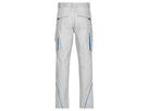 JN Workwear Pants - COLOR - JN847 white/royal, Größe 52