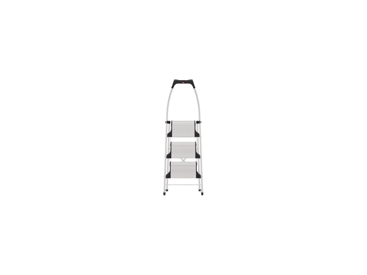 HAILO Trittleiter Living Step Comfort Plus 4303-301 3Stufen alu