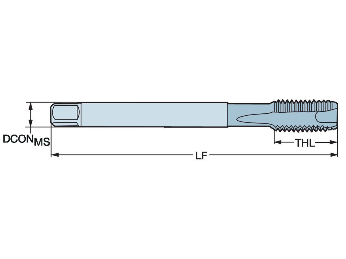 COROMANT CoroTap 200 geradegenuteter