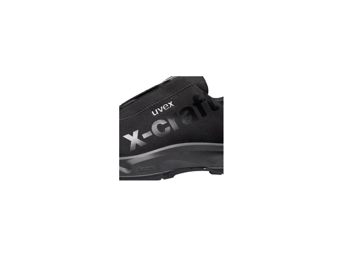 UVEX 1 x-craft Sicherheits-Halbschuh Gr. 37 W11 S3S ESD, schwarz, 6817.2