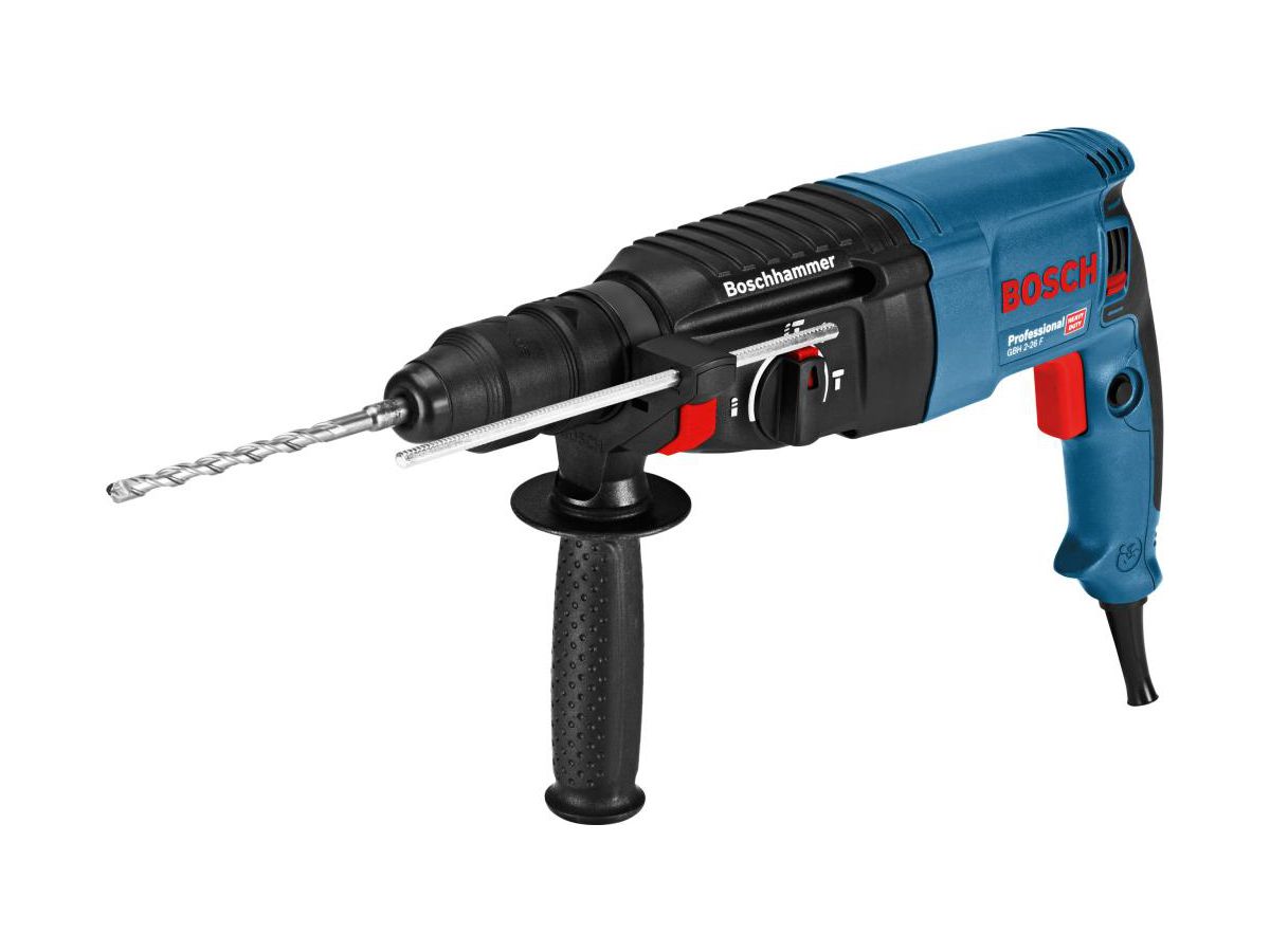BOSCH Bohrhammer GBH 2-26F, Wechselfutter, L-CASE