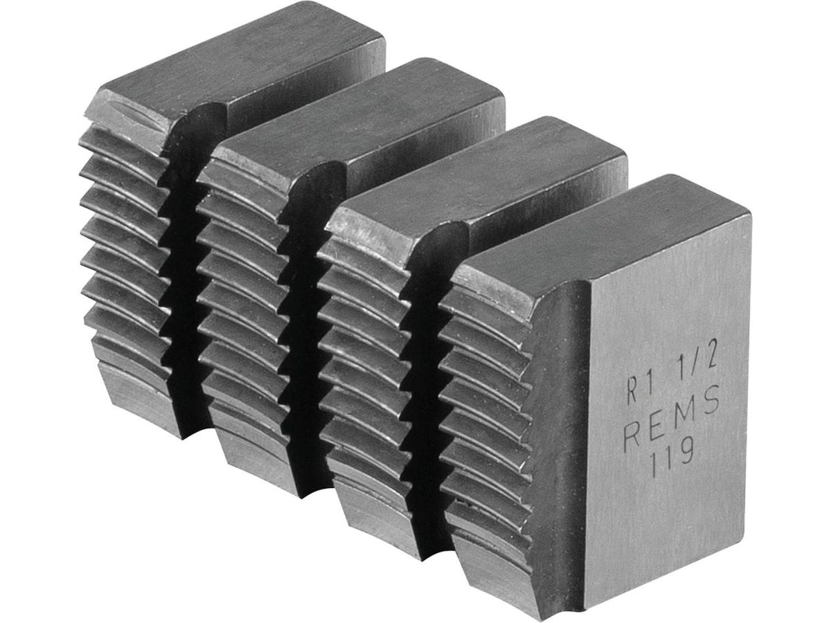 Rems-Schneidbacken-Set R1 1/2" (4-teilig) 521072 RWS