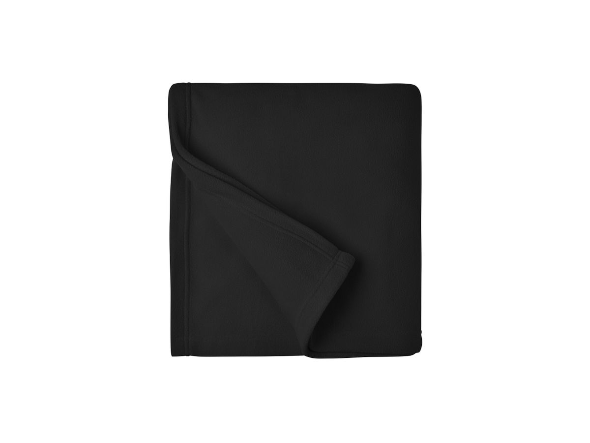 JN Fleece Blanket XXL JN1902 black, Größe one size