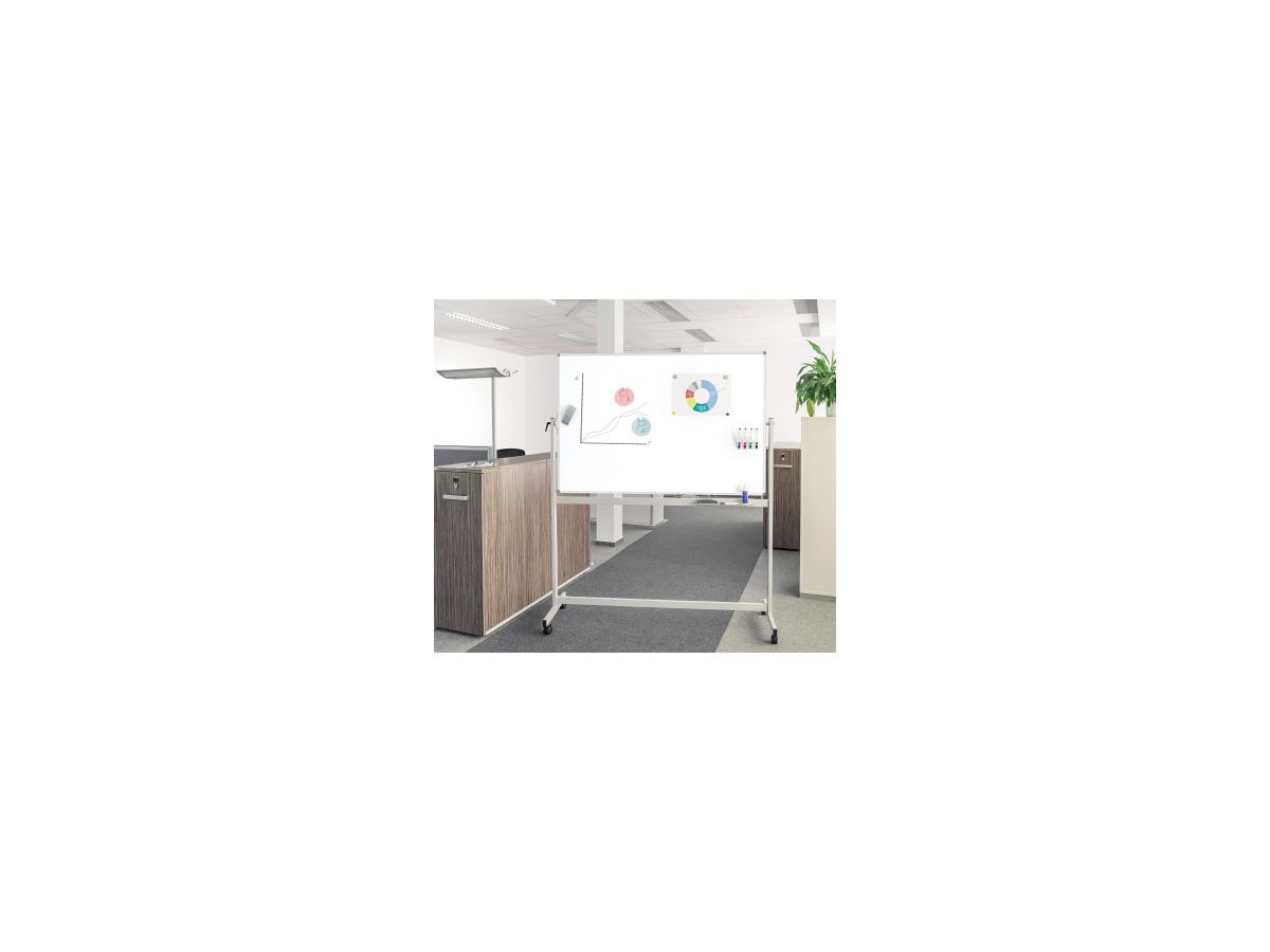 MAUL Whiteboard MAULstandard 6459384 100x150cm mobil grau