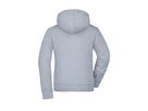 JN Ladies Hooded Jacket JN053 80%BW/20%PES, grey-heather, Größe L