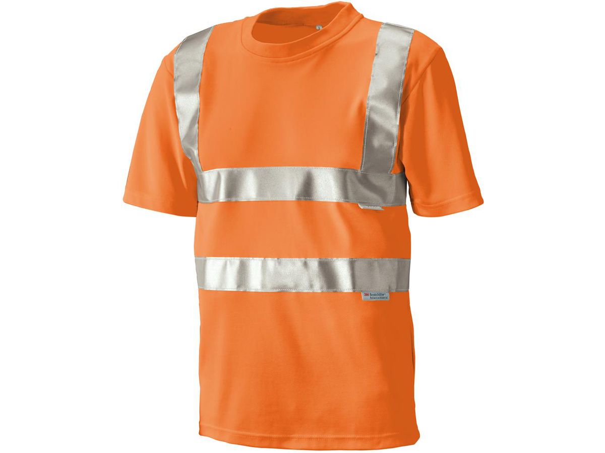 Planam Warnschutz T-Shirt 2095 uni orange  Größe XL