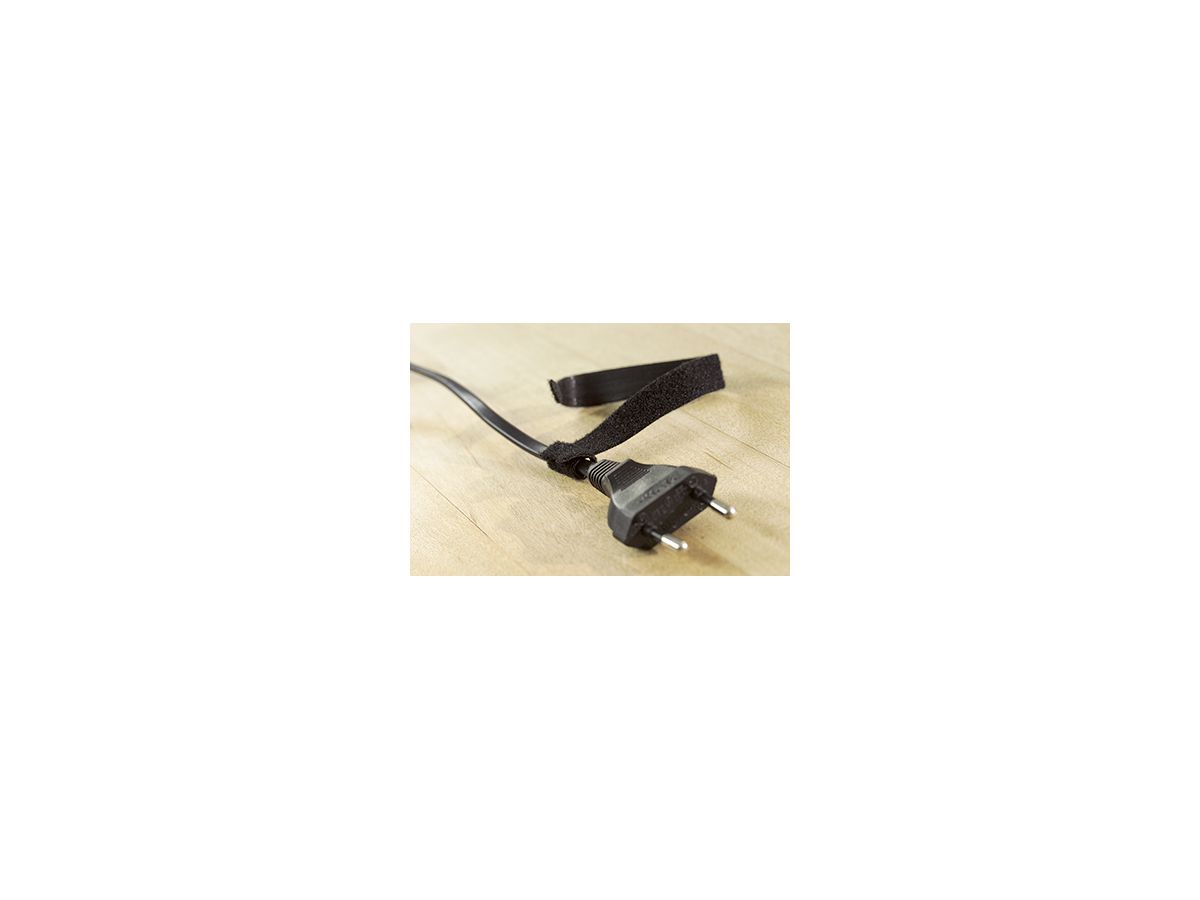tesa Klettband On&Off 55239-00000 1x500cm schwarz
